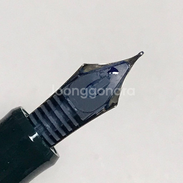 커스텀74 다크그린 FM닙 파이롯트 만년필--2