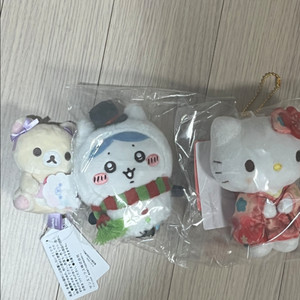 치이카와 하치와레 눈사람 홀리데이 코리락쿠마 키티