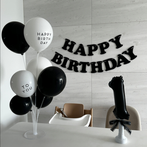 해피버스데이 생일 가랜드 풍선 숫자풍선 등 생일 파티용