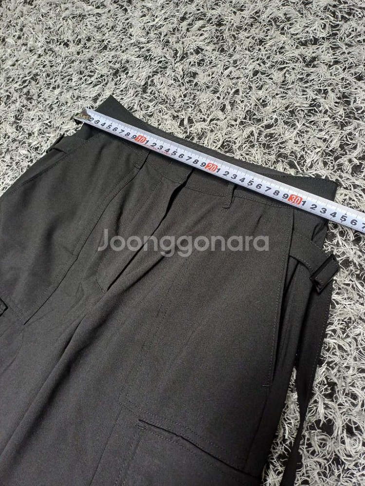 준지 조거팬츠 정품!여성34사이즈!실착3번!거의새옷!--7