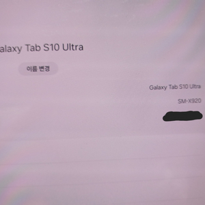 갤럭시 탭 S10 Ultra 256GB WIFI 모델