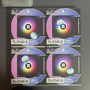 써멀라이트 TL-C14C-S 140mm 쿨링팬 팝니다