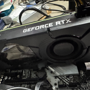 2080ti 델꺼에요 원팬