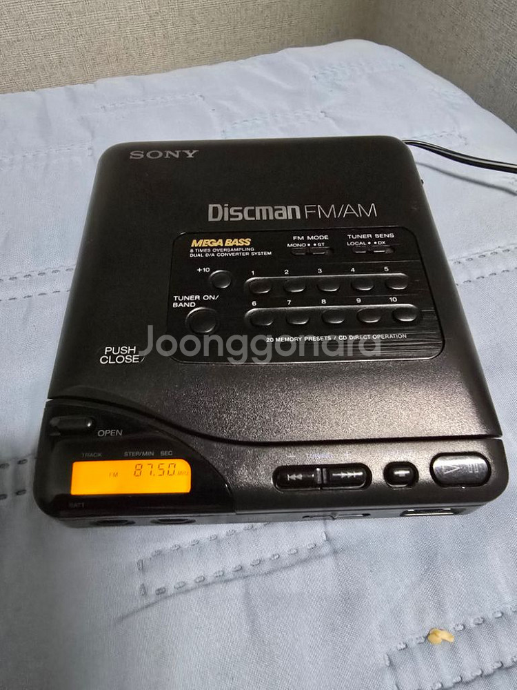 소니 D-T66 CD play--1