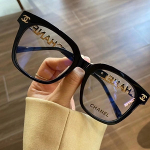 샤넬 블랙 CC 로고 안경