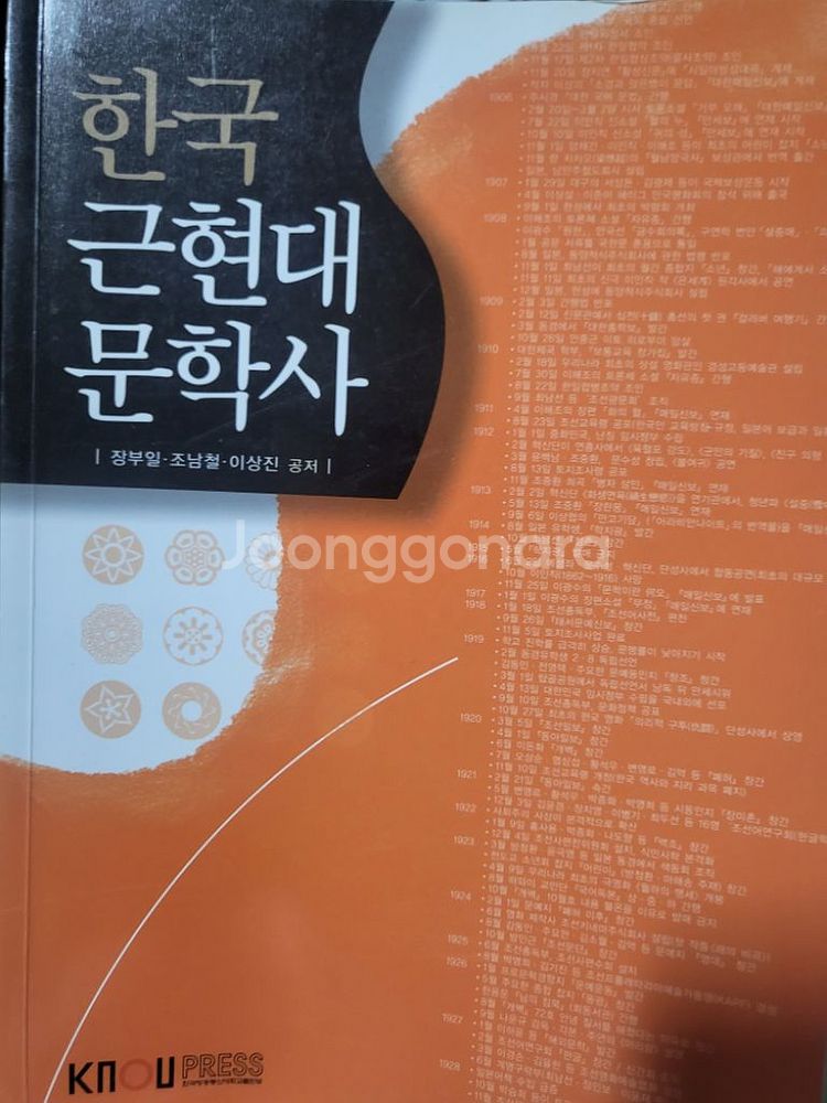 한국 근현대문학사 방송대--0