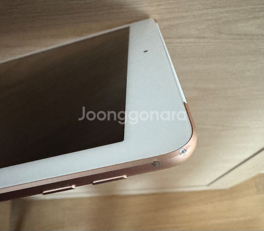 아이패드 6 128GB 셀룰러 로즈골드 팝니다--2