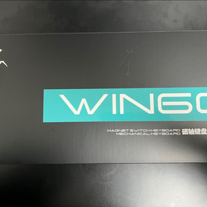 독거미 WIN60HE 자석축 래피드트리거 키보드