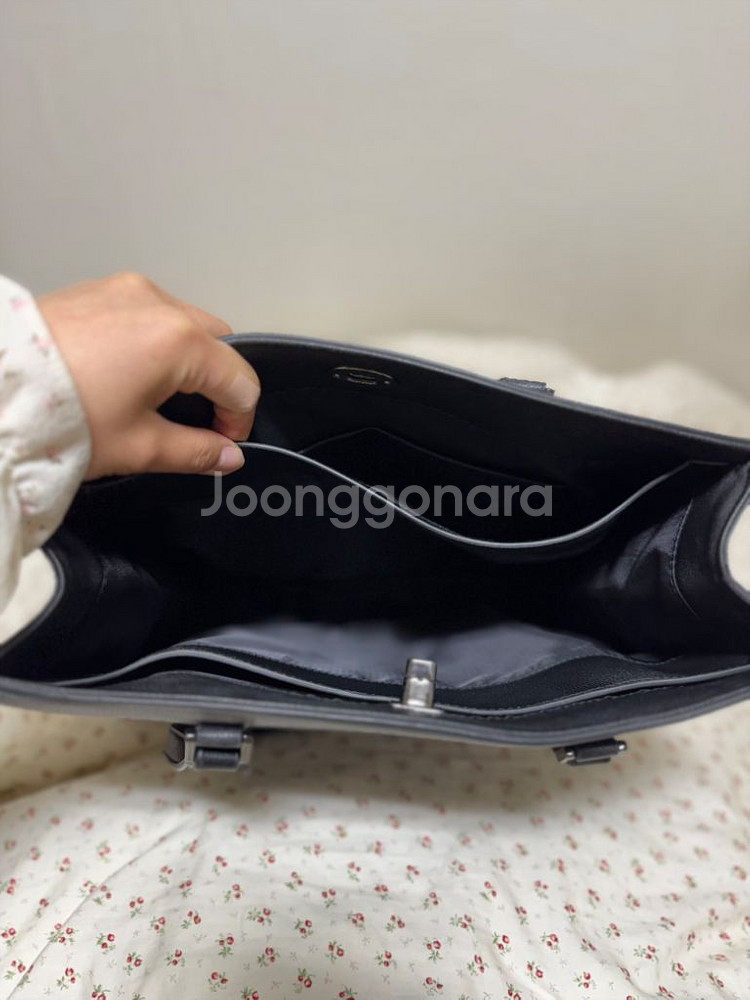 피에르가르뎅 가죽 토트백--2