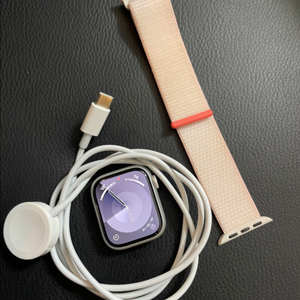 애플워치9 41mm 실버