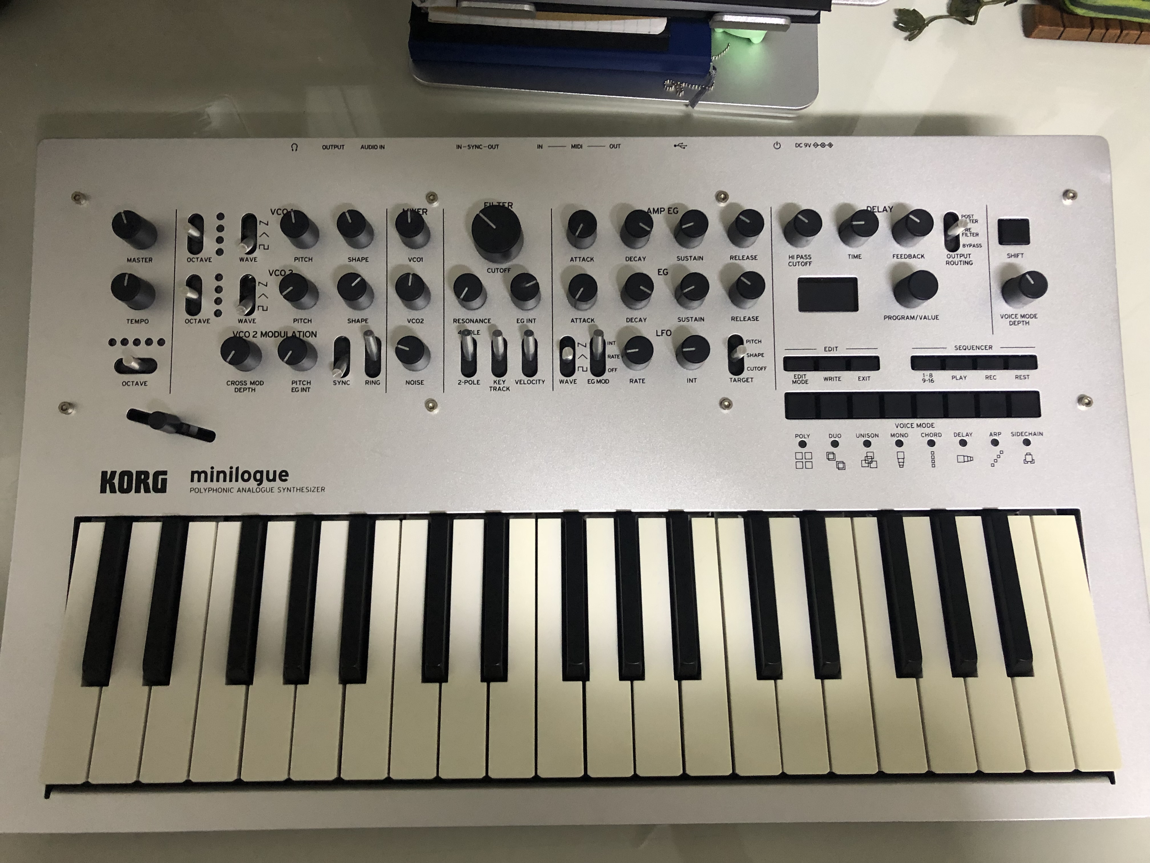 Korg minilogue 미니로그 아날로그 신디사이저