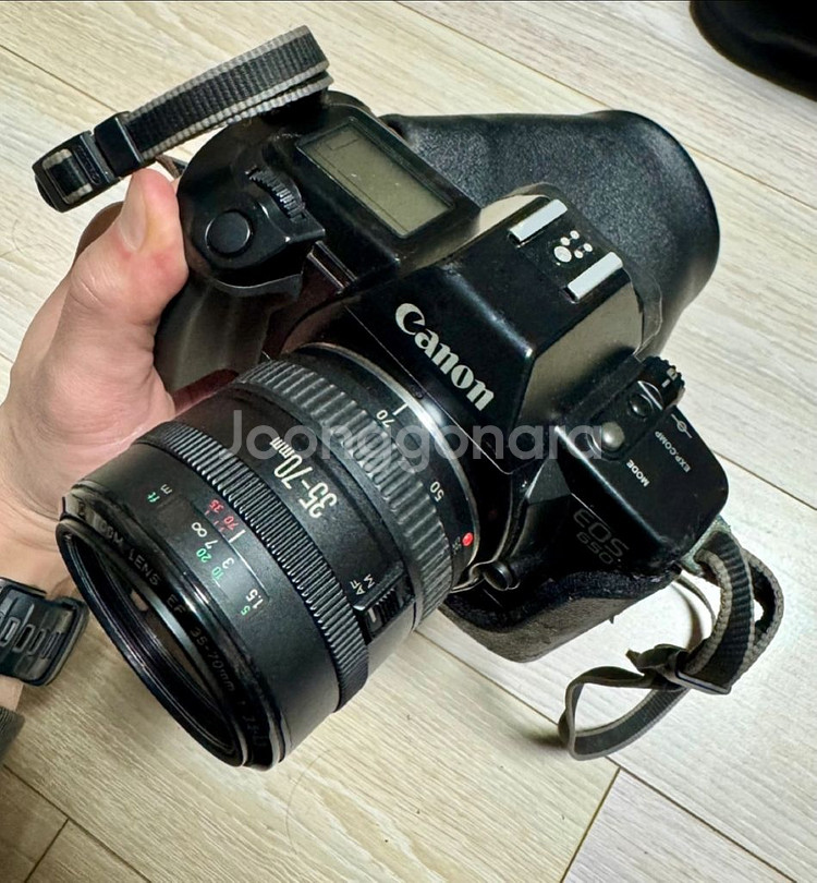 캐논 EOS 650 카메라 + EF 35-70mm 랜즈--1