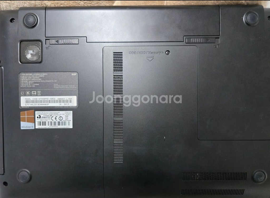 삼성 15인치 JBL스피커 탑재 노트북 NT550P5C--4