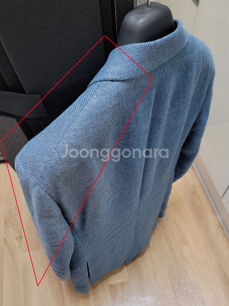 [갤럭시] 수젤로 블루 더블 자켓 (로로피아나 원단)--1