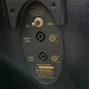 C MARK CT3402 스피커 팝니다