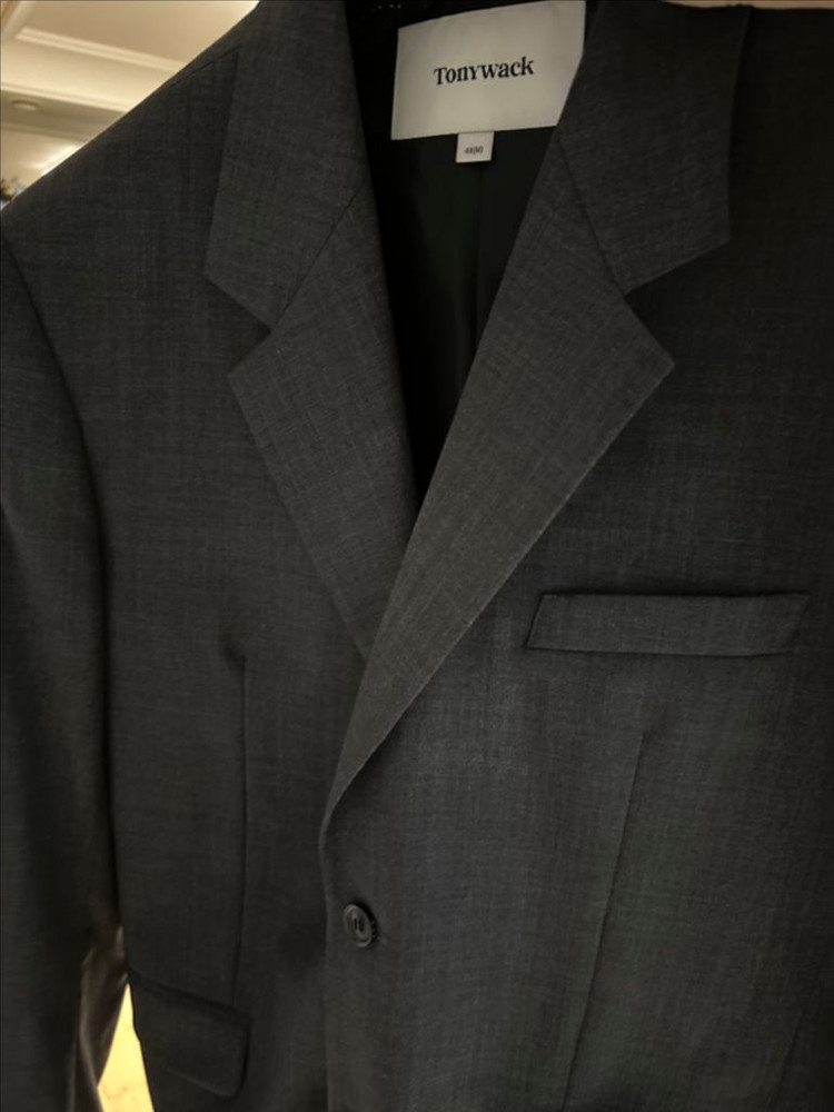 토니웩 시그니처 차콜 셋업 새상품--4