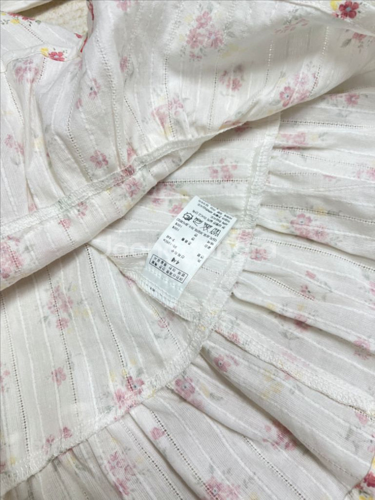 미착용) 밍크뮤 25SS 미니드레스 110--2