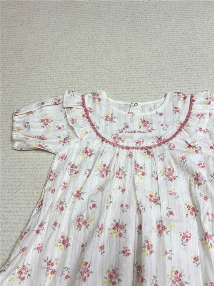 미착용) 밍크뮤 25SS 미니드레스 110--1