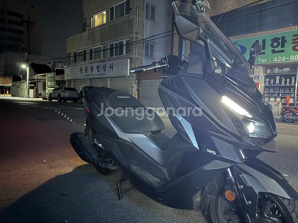 SYM 크루심 알파 125 25년식--9