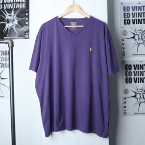 (2XL) 폴로 랄프로렌 반팔 티셔츠 빅사이즈 브이넥
