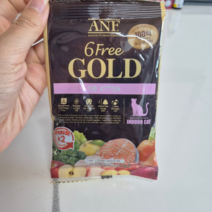 식스프리골드 인도어 캣 키튼 40g 샘플 무료나눔