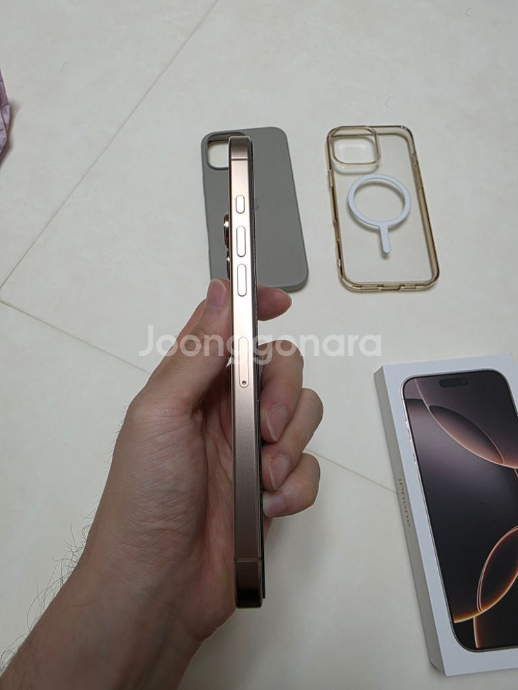 아이폰16 프로 맥스 512GB 네츄럴티타늄--3