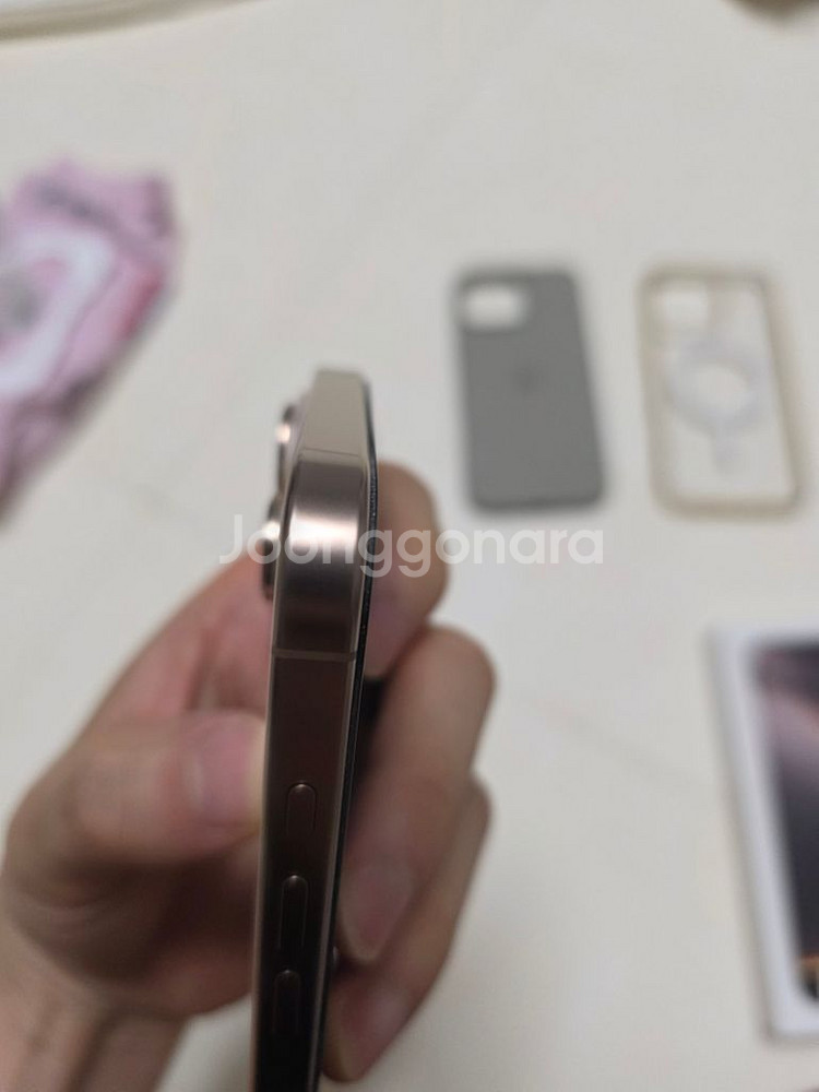 아이폰16 프로 맥스 512GB 네츄럴티타늄--8