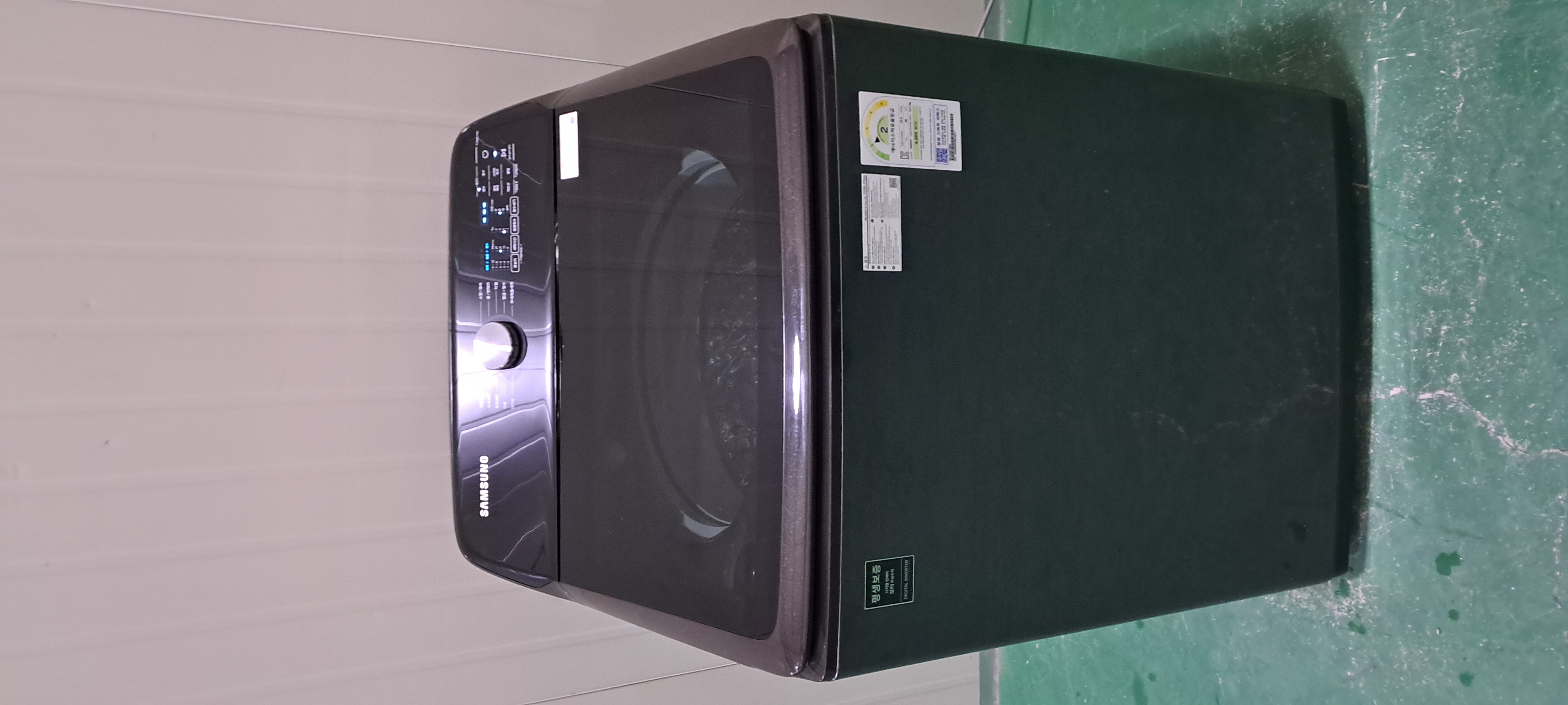 2632 삼성 그랑데 19KG 통돌이세탁기(블랙캐비어)