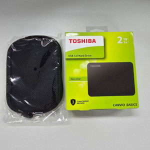 (미개봉)도시바 칸비오 베이직 외장하드(2T)2테라