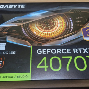 4070 ti super 16gb 윈드포스oc 팔아요