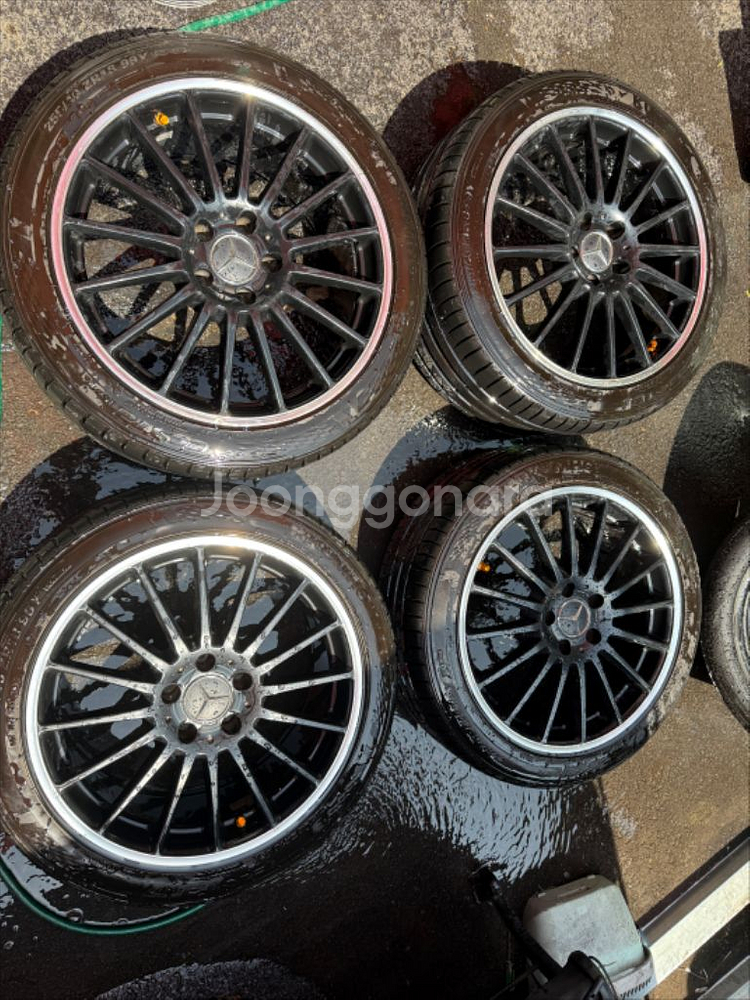 벤츠 c63 amg 뉴제너레이션 18인치 레플리카 휠--0