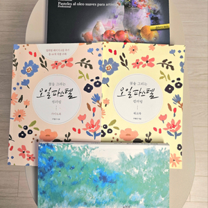 문교 갤러리 오일 파스텔 48색 + 오일 파스텔 그림