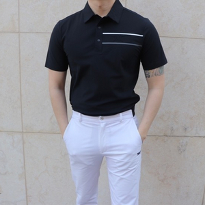 pxg 남자 골프 반팔 기능성