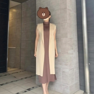플리츠플리즈 베스트 가디건2사이즈