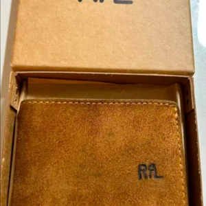 더블알엘 RRL 스웨이드 지갑