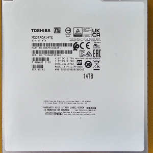14TB HDD 엔터프라이즈 나스용 서버용 14테라