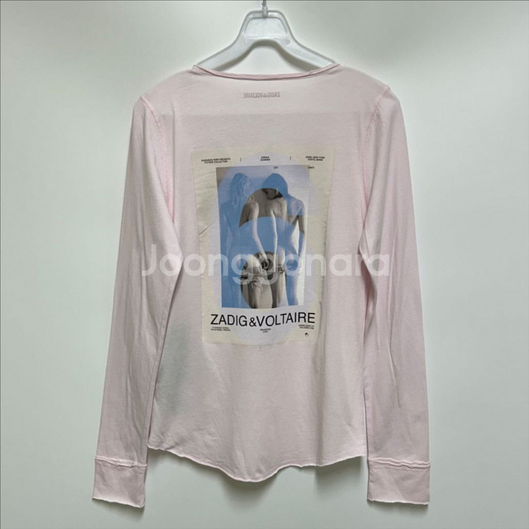 [여자 90]쟈딕앤볼테르 새상품 투니지엥러브 롱슬리브티--5