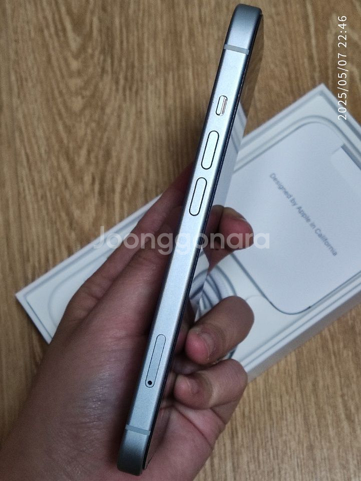 아이폰15블루 128GB 풀박스 배터리효율 100%--10