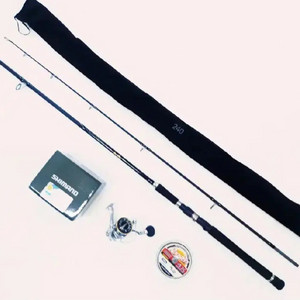 대물루어대150호~2.4m+시마노세도나5000번릴+합사