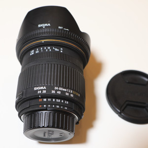 시그마 24-60mm F2.8 EX DG렌즈 니콘마운