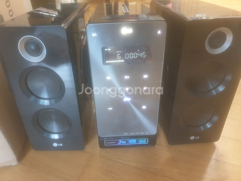 LG 컴퍼넌트 오디오 팝니다--0