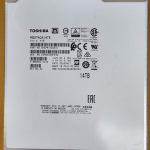 14TB HDD 엔터프라이즈 나스용 서버용 14테라