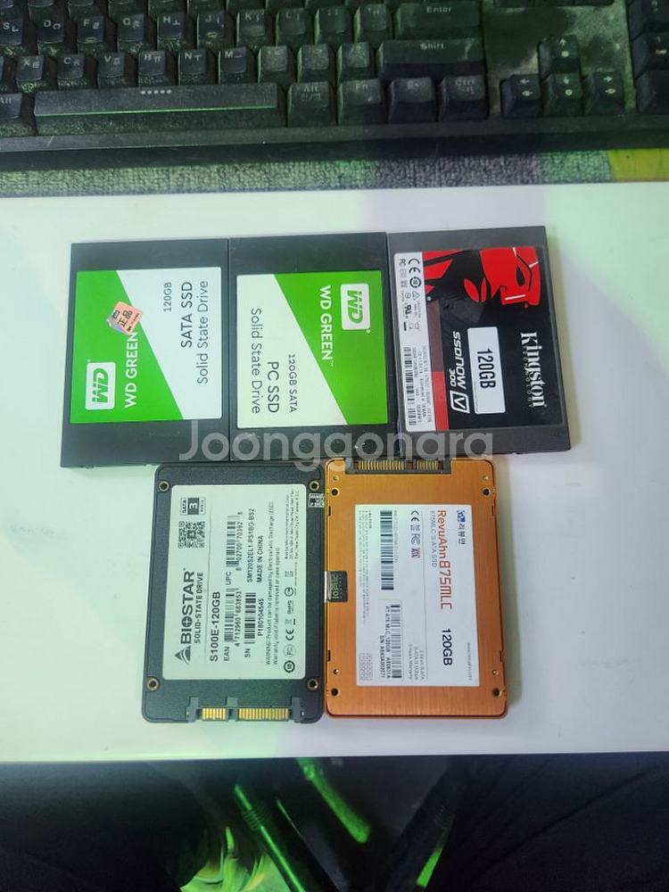ssd<23>ssd 120g 5개묶음--0