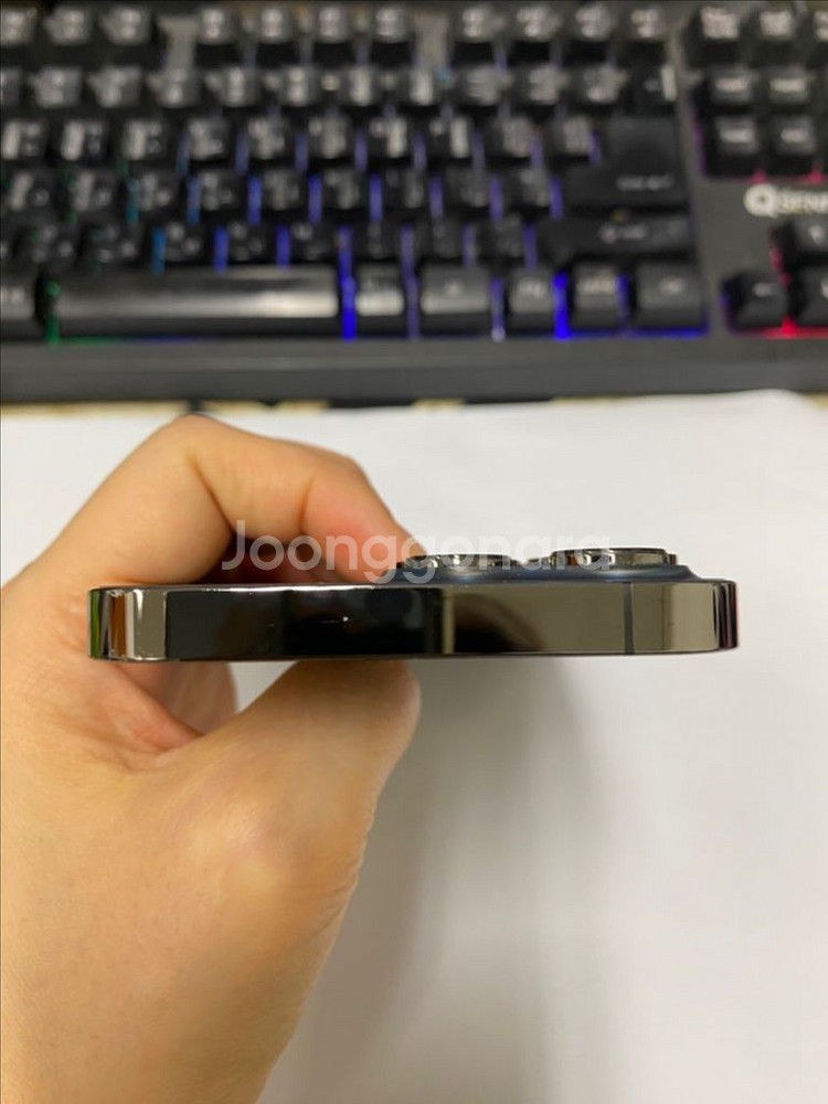 아이폰13프로 그래파이트 AA급 128GB--5