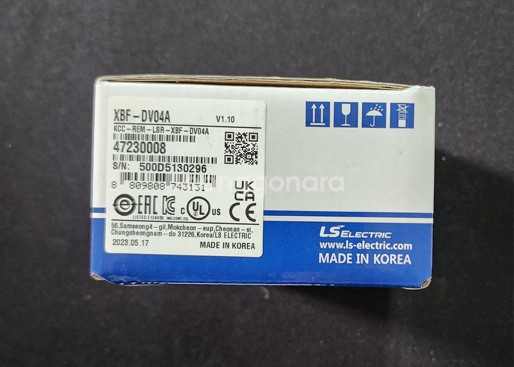 LS PLC 아나로그 출력카드 XBF-DV04A--0