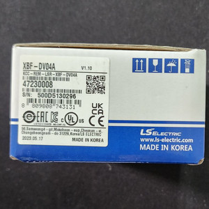 LS PLC 아나로그 출력카드 XBF-DV04A