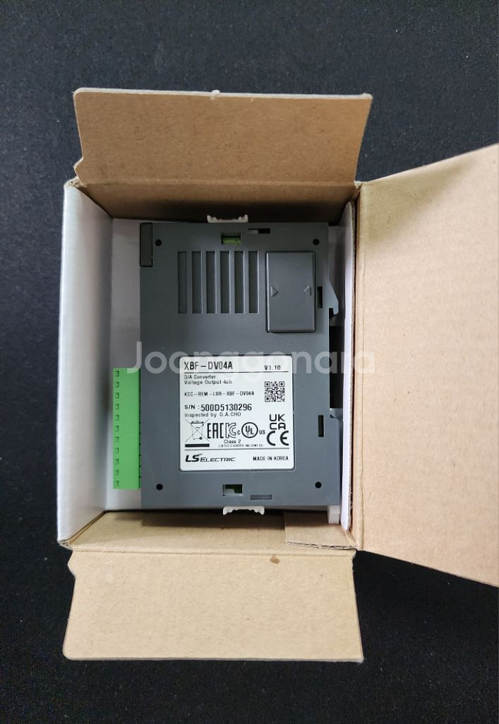 LS PLC 아나로그 출력카드 XBF-DV04A--1