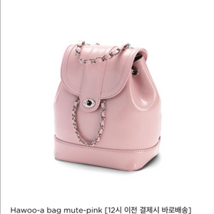 카디널레드 백팩 하우아백 핑크백팩