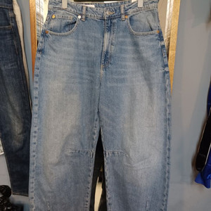 자라 파라슈트 와이드 데님팬츠 eur 40 대략 31