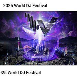 2025월디페 양일권 티켓양도